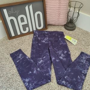 Women's Contour Leggings 26" - All in Motion Purple Spacedye Size XS